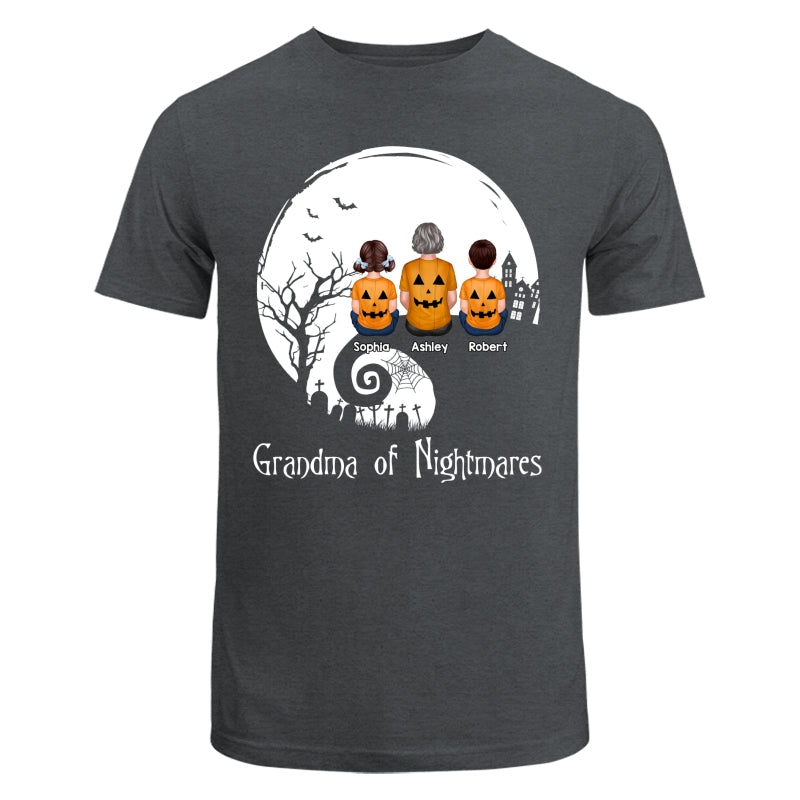 Halloween Back View Family Sitting On Cliff Personalized Shirt