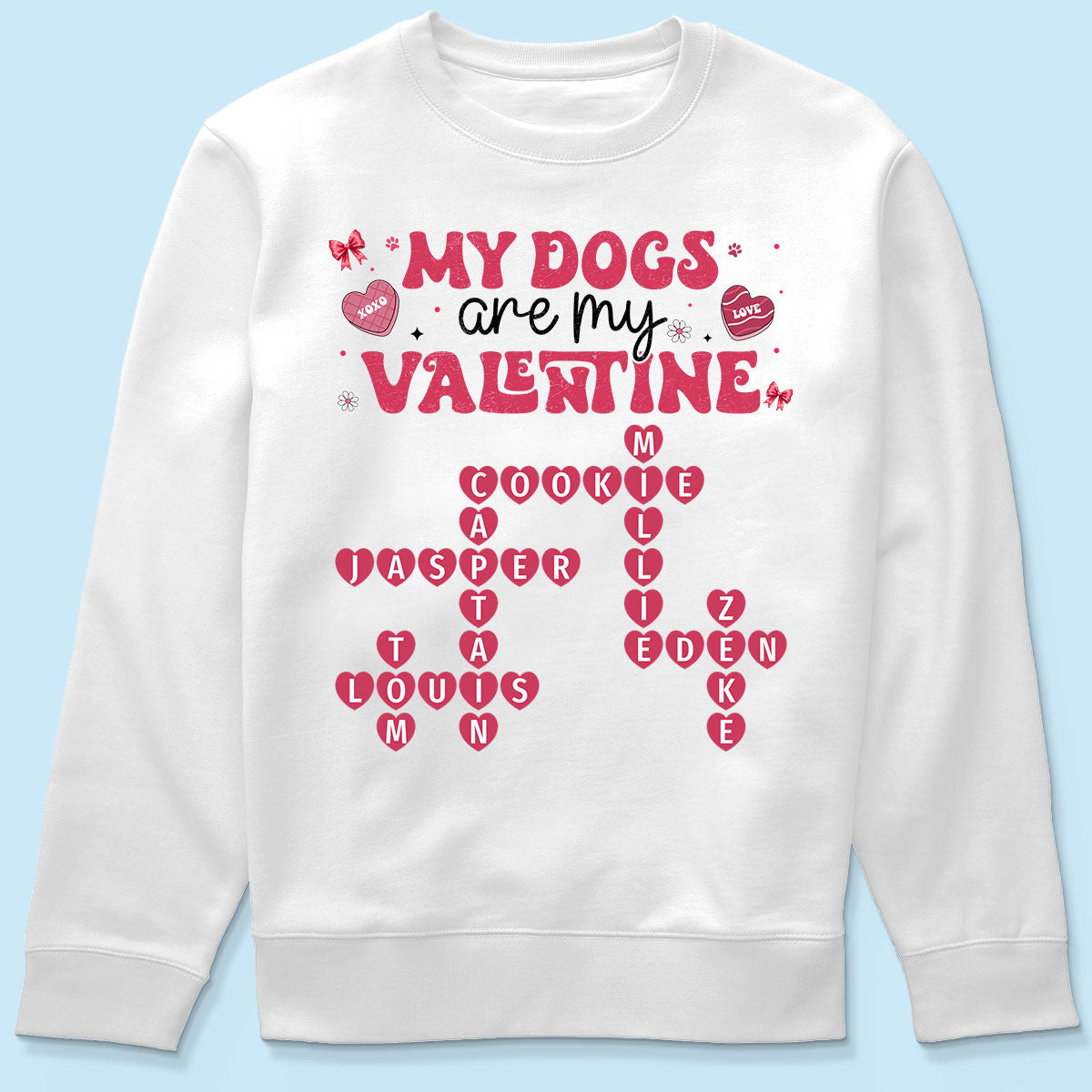 My Dogs Cats Are My Crossword Puzzle Art Gift For Pet Lover Personalized Shirt
