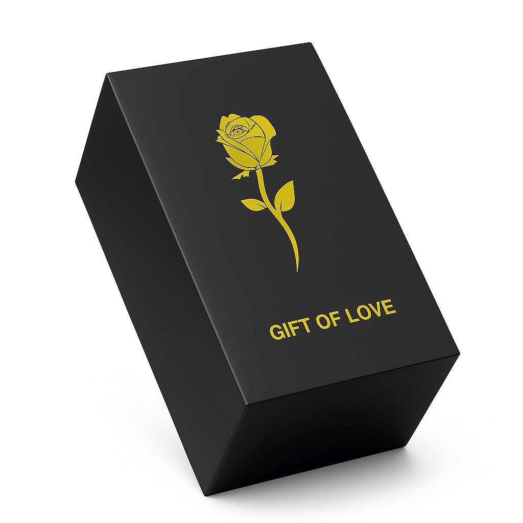 Gift Box For Light Up Eternal Rose In Glass Dome