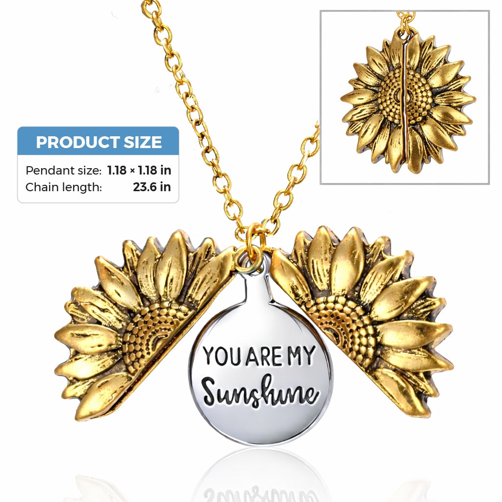 Sunflower Necklace
