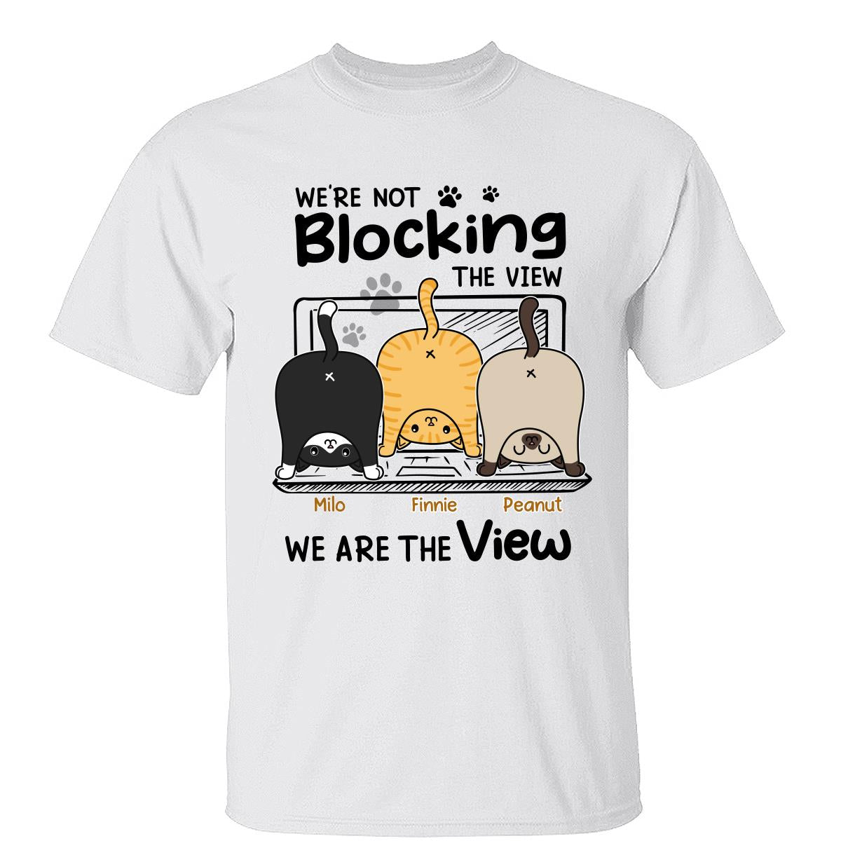 I Am The View Cat Personalized Shirt