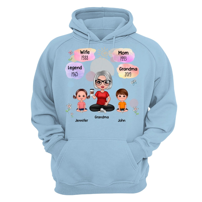 Doll Grandma Grandkids Legend Personalized Shirt