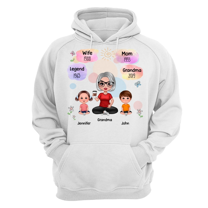 Doll Grandma Grandkids Legend Personalized Shirt