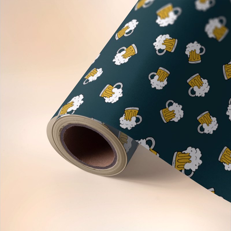 Beer Ice Cold Gift Wrapping Paper