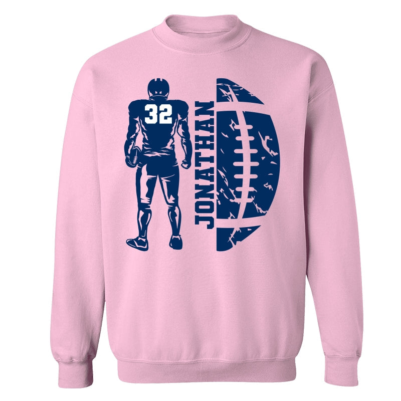 Football Player Name Family Matching Shirt Personalized Shirt