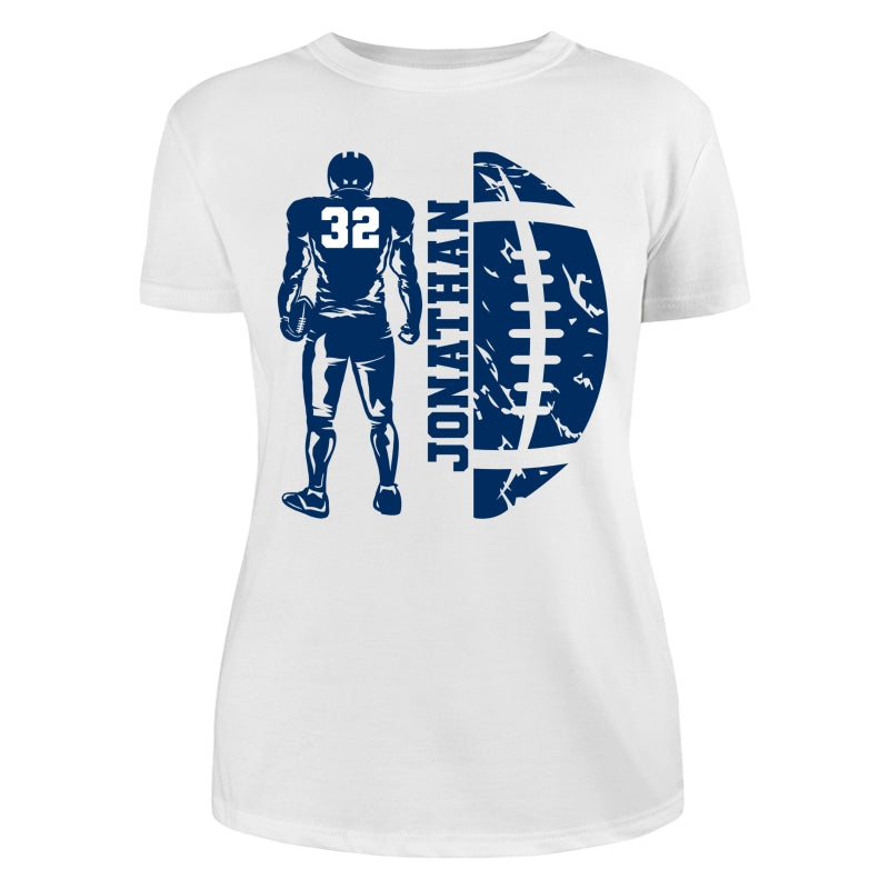 Football Player Name Family Matching Shirt Personalized Shirt