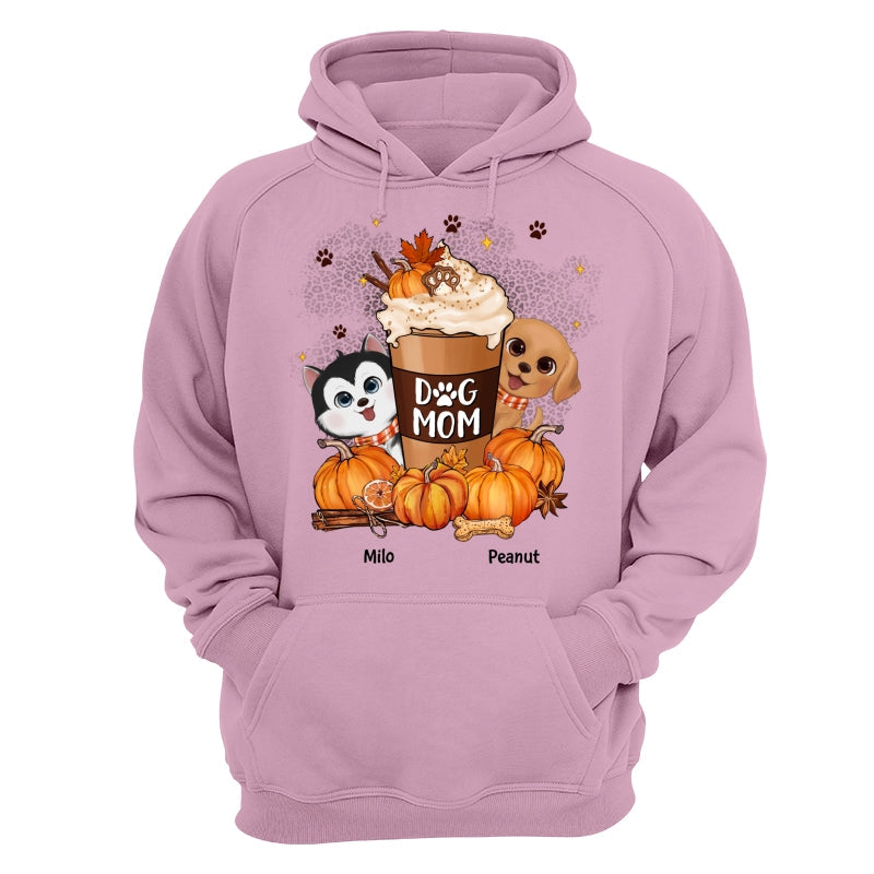 Dog Mom Pumpkin Spice Latte Personalized Shirt