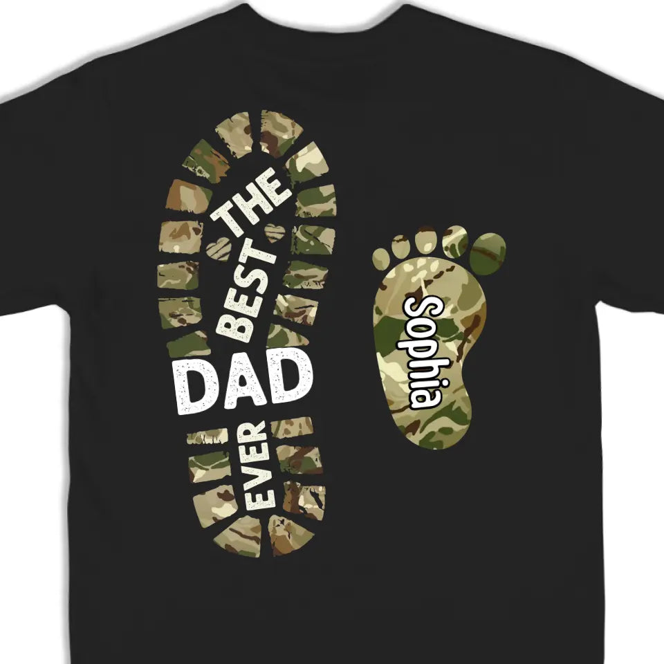 We Are Always Proud Of My Dad - Family Personalized Custom Back Printed Unisex T-shirt, Hoodie, Sweatshirt - Father's Day, Gift For Dad, Grandpa