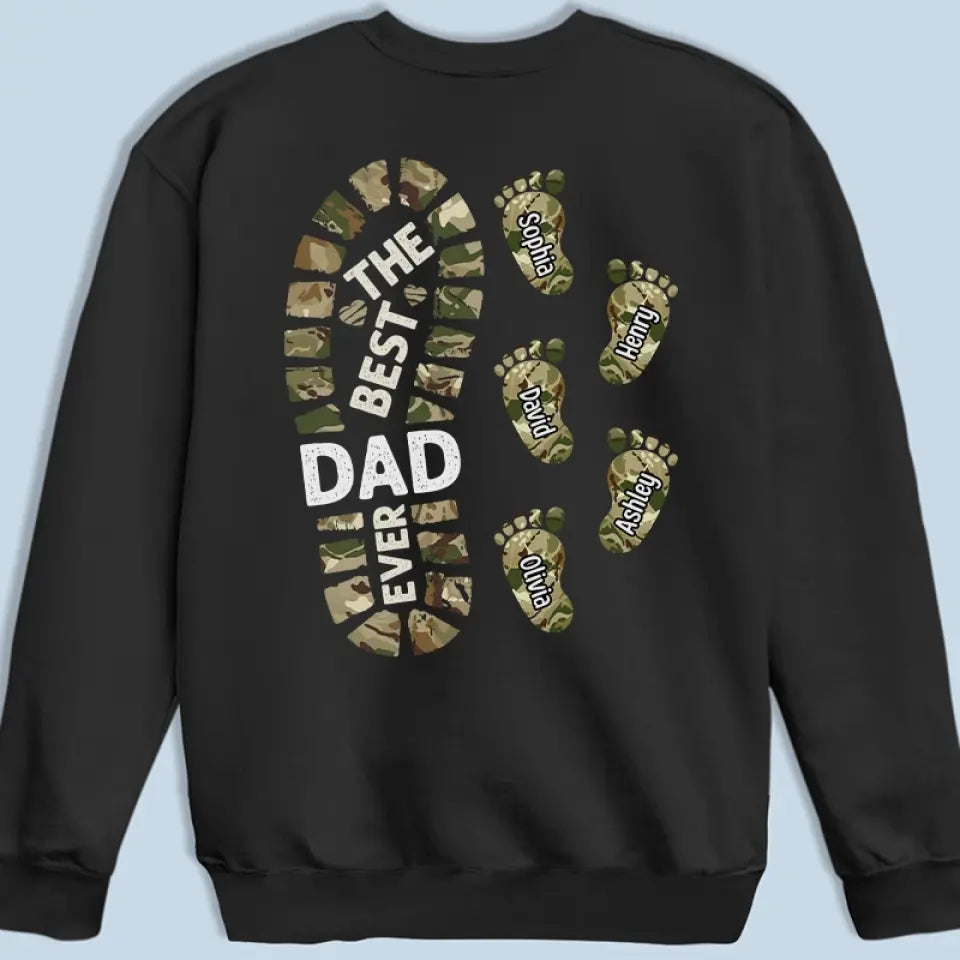 We Are Always Proud Of My Dad - Family Personalized Custom Back Printed Unisex T-shirt, Hoodie, Sweatshirt - Father's Day, Gift For Dad, Grandpa