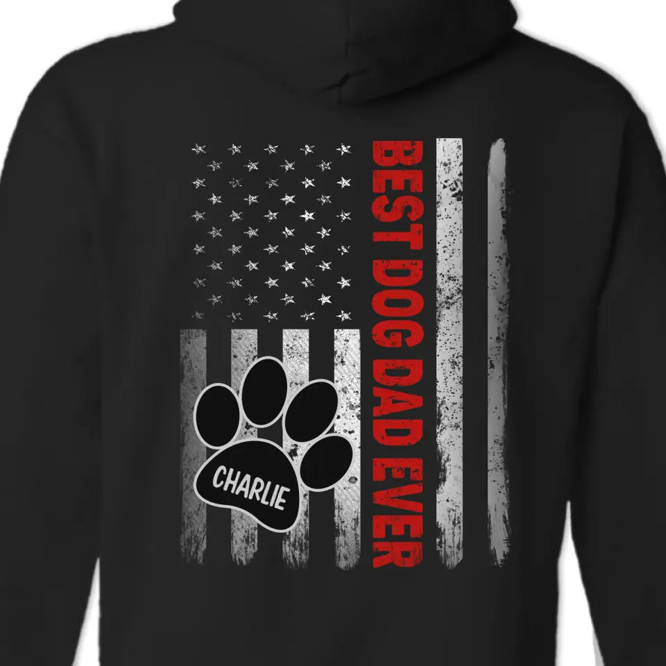I Want To Stay With You Forever - Dog & Cat Personalized Custom Back Printed Unisex T-shirt, Hoodie, Sweatshirt - Father's Day, Gift For Pet Owners, Pet Lovers