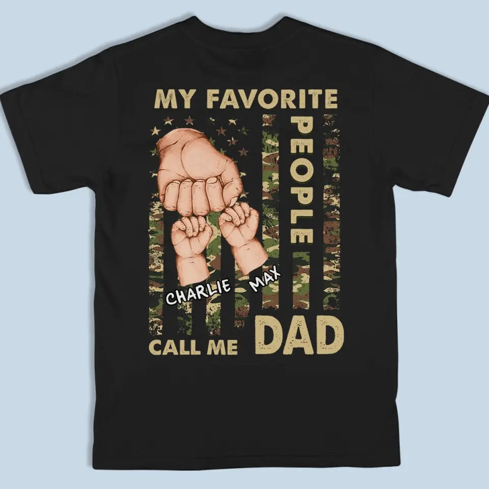 This Is Our Promise For Everlasting Bond - Family Personalized Custom Back Printed Unisex T-shirt, Hoodie, Sweatshirt - Father's Day, Gift For Dad, Grandpa