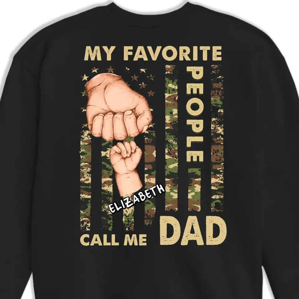 This Is Our Promise For Everlasting Bond - Family Personalized Custom Back Printed Unisex T-shirt, Hoodie, Sweatshirt - Father's Day, Gift For Dad, Grandpa