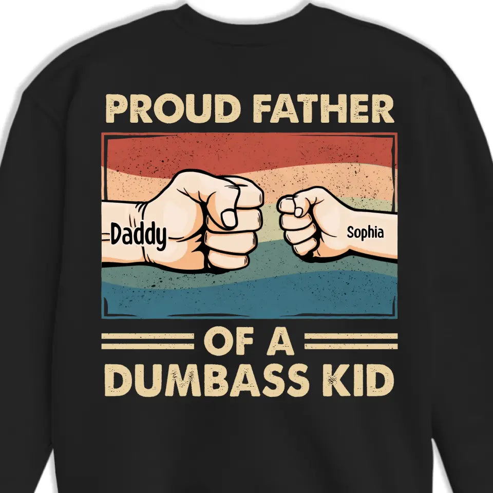 The Best Fathers Have The Softest, Sweetest Hearts - Family Personalized Custom Back Printed Unisex T-shirt, Hoodie, Sweatshirt - Father's Day, Gift For Dad, Grandpa
