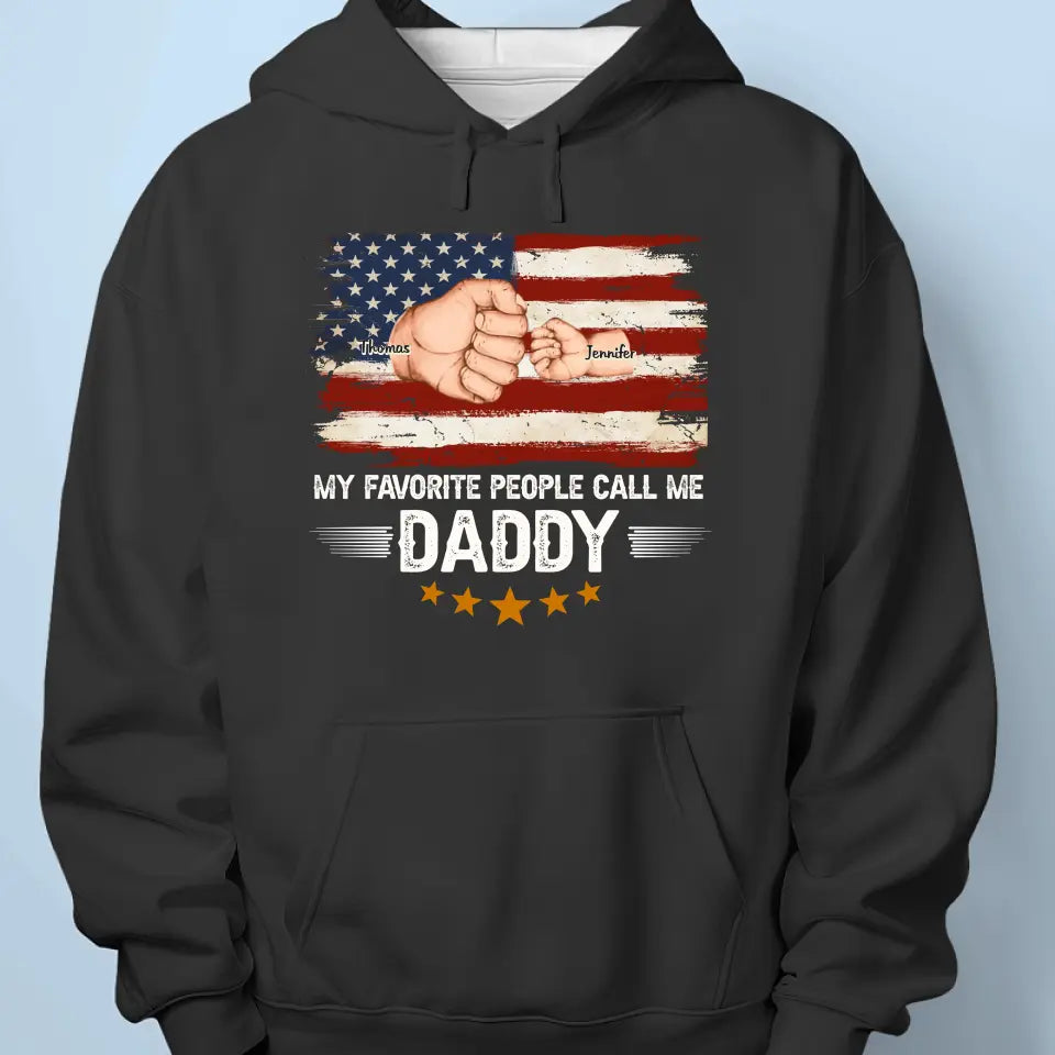 A Son Is The Clearest Reflection Of His Father - Family Personalized Custom Unisex T-shirt, Hoodie, Sweatshirt - 4th Of July, Father's Day, Gift For Dad, Grandpa