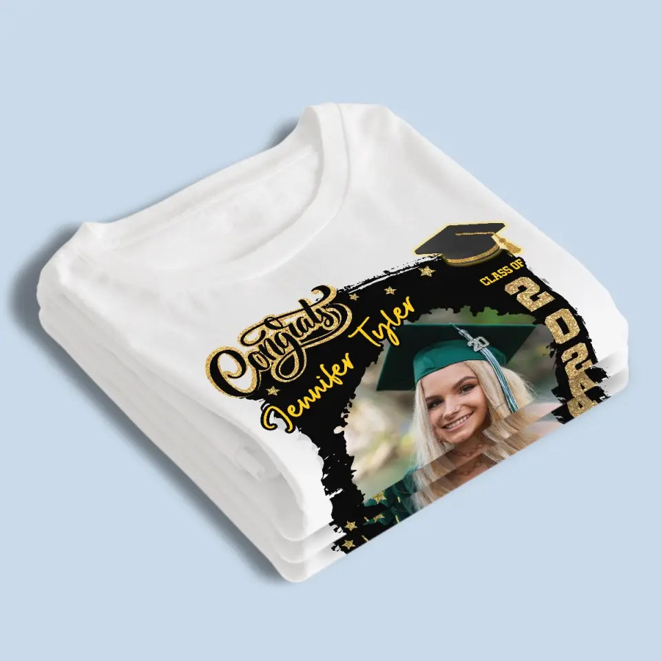 Custom Photo Be Bold, Be Courageous, Be Your Best - Family Personalized Custom Unisex T-shirt, Hoodie, Sweatshirt - Graduation Gift For Family Members, Siblings, Brothers, Sisters