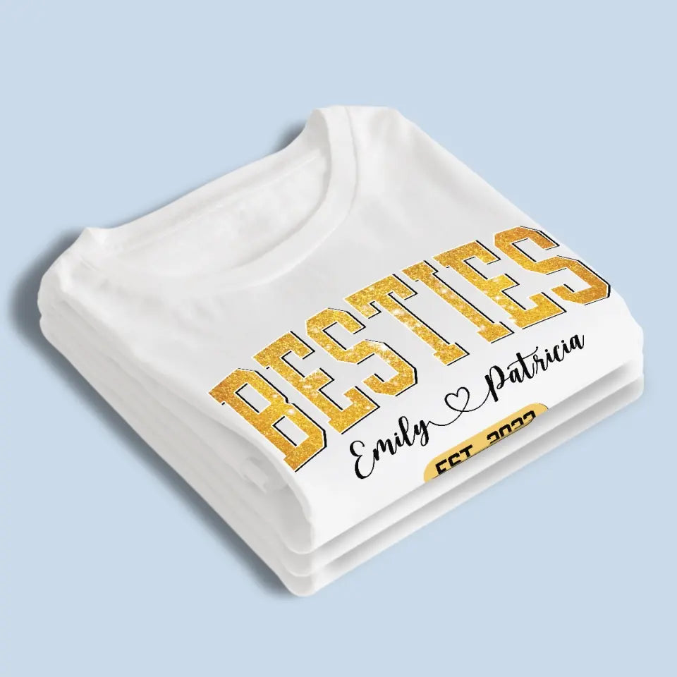 Friendship Is A Sweet Responsibility - Bestie Personalized Custom Unisex T-shirt, Hoodie, Sweatshirt - Gift For Best Friends, BFF, Sisters