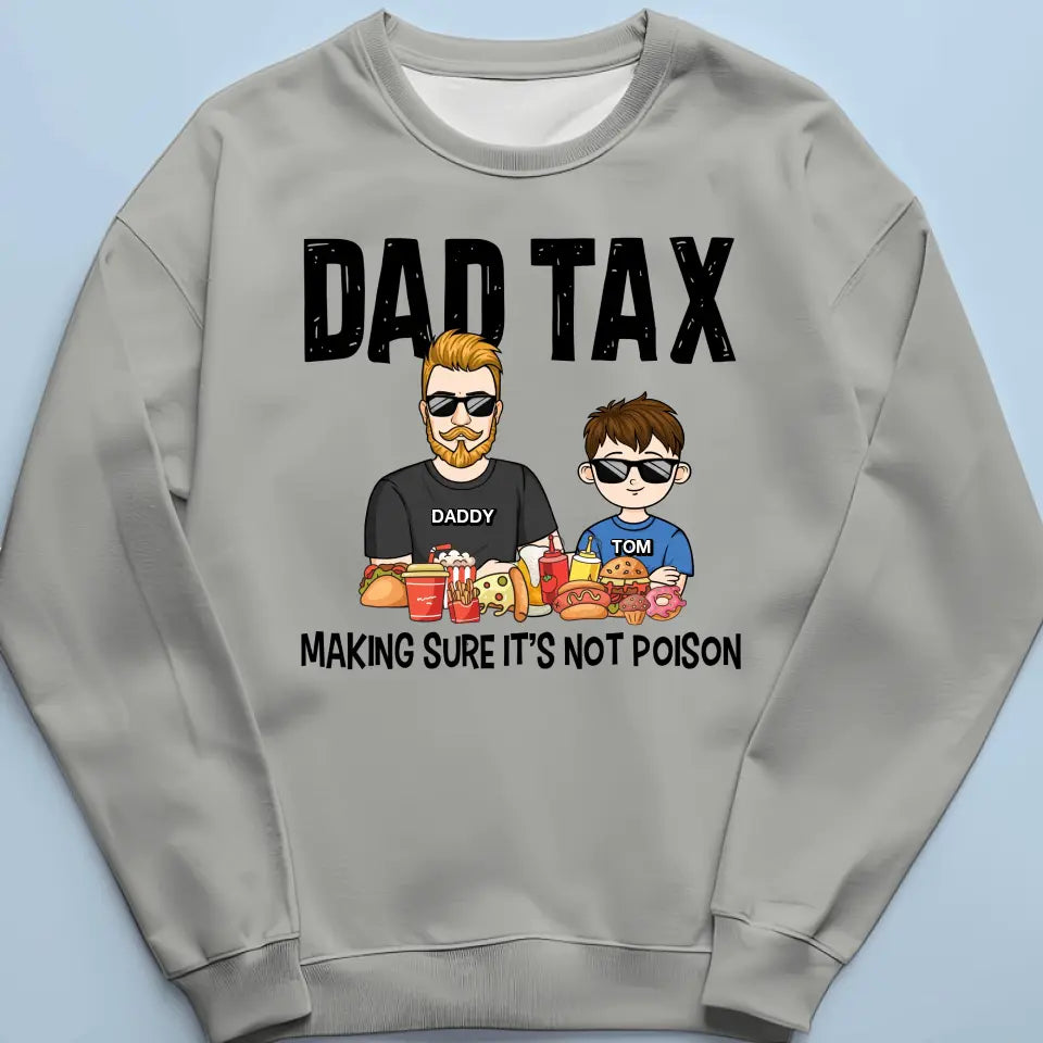 Make Sure It's Not Poison - Family Personalized Custom Unisex T-shirt, Hoodie, Sweatshirt - Gift For Dad