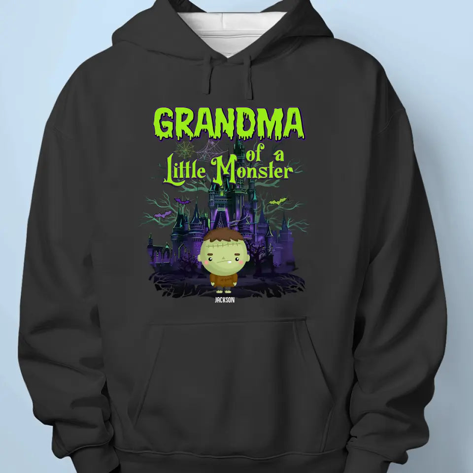 Grandma Makes Halloween A Little Cozier - Family Personalized Custom Unisex T-shirt, Hoodie, Sweatshirt - Halloween Gift For Mom, Grandma