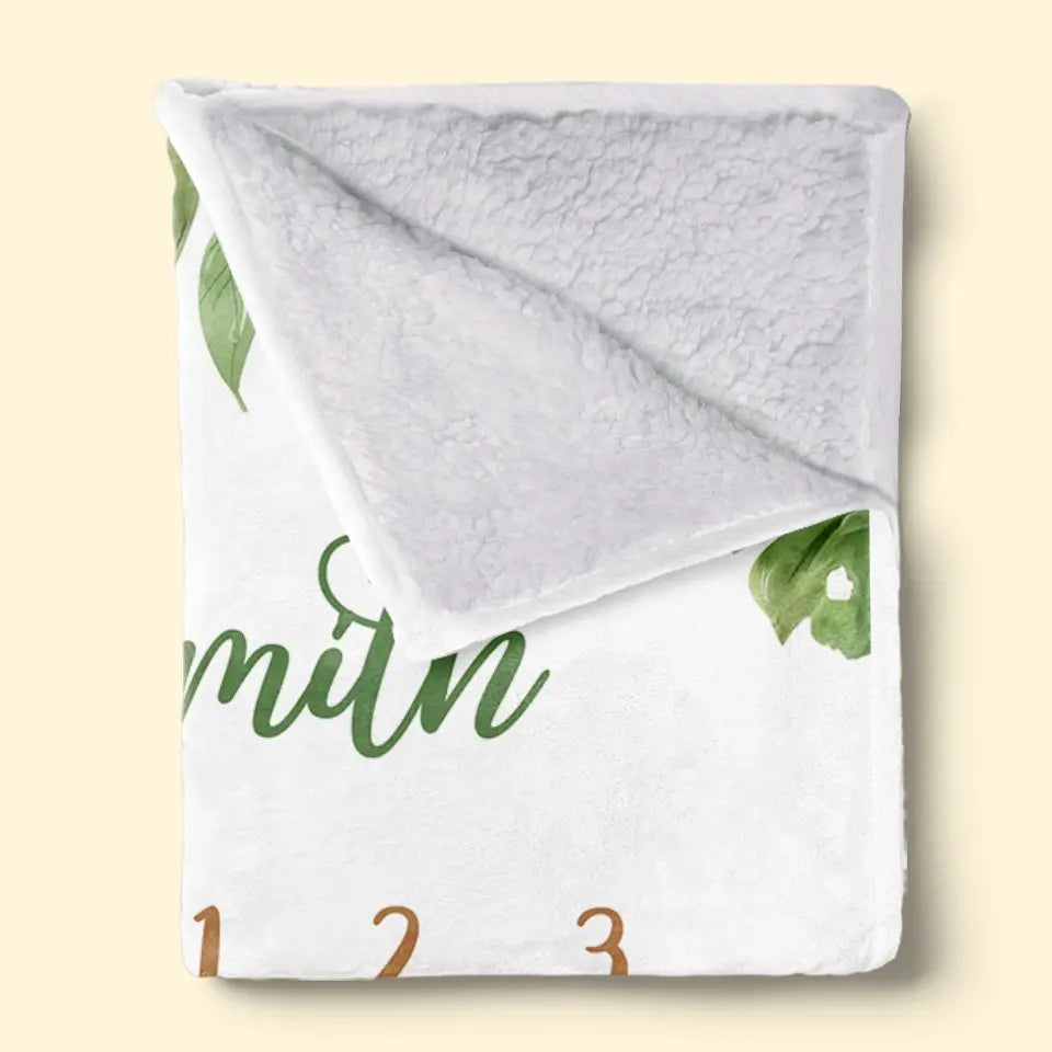 Custom Photo Every Baby Deserves A Cozy Place To Dream - Family Personalized Custom Baby Blanket - Gift For Baby Kids, Newborn Baby