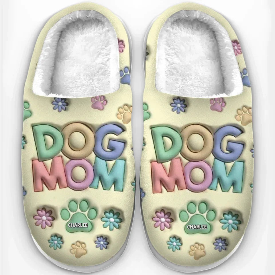Joy To The World, My Pet Has Come - Dog & Cat Personalized Custom Fluffy Slippers - Christmas Gift For Pet Owners, Pet Lovers