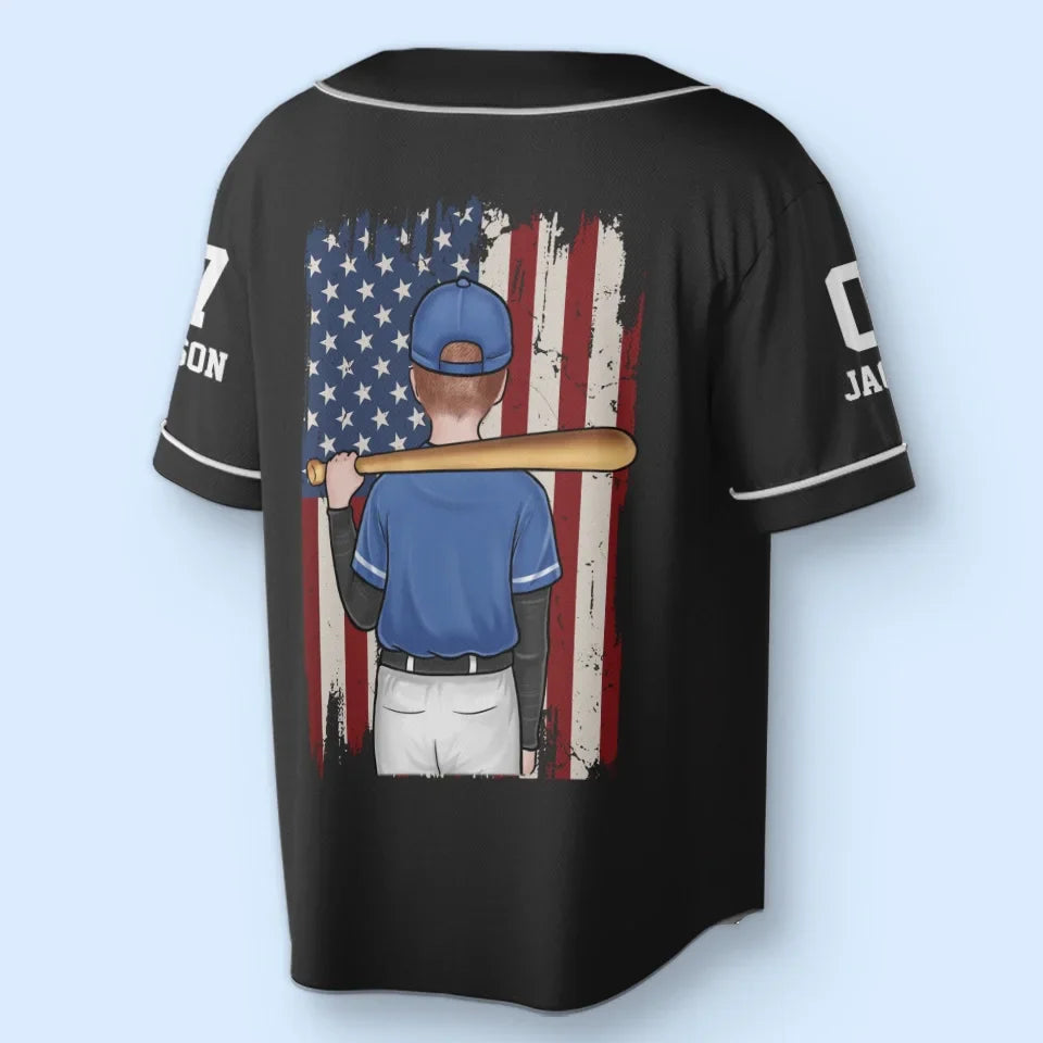 Where Heroes Are Made - Personalized Custom Baseball Jersey - Gift For Sport Lovers, Sport Players
