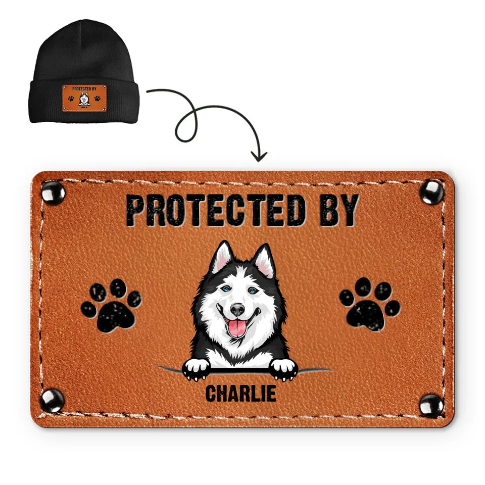 The Road To My Heart Is Filled With Paw Prints - Dog & Cat Personalized Custom Baby Beanie Hat - Gift For Pet Owners, Pet Lovers