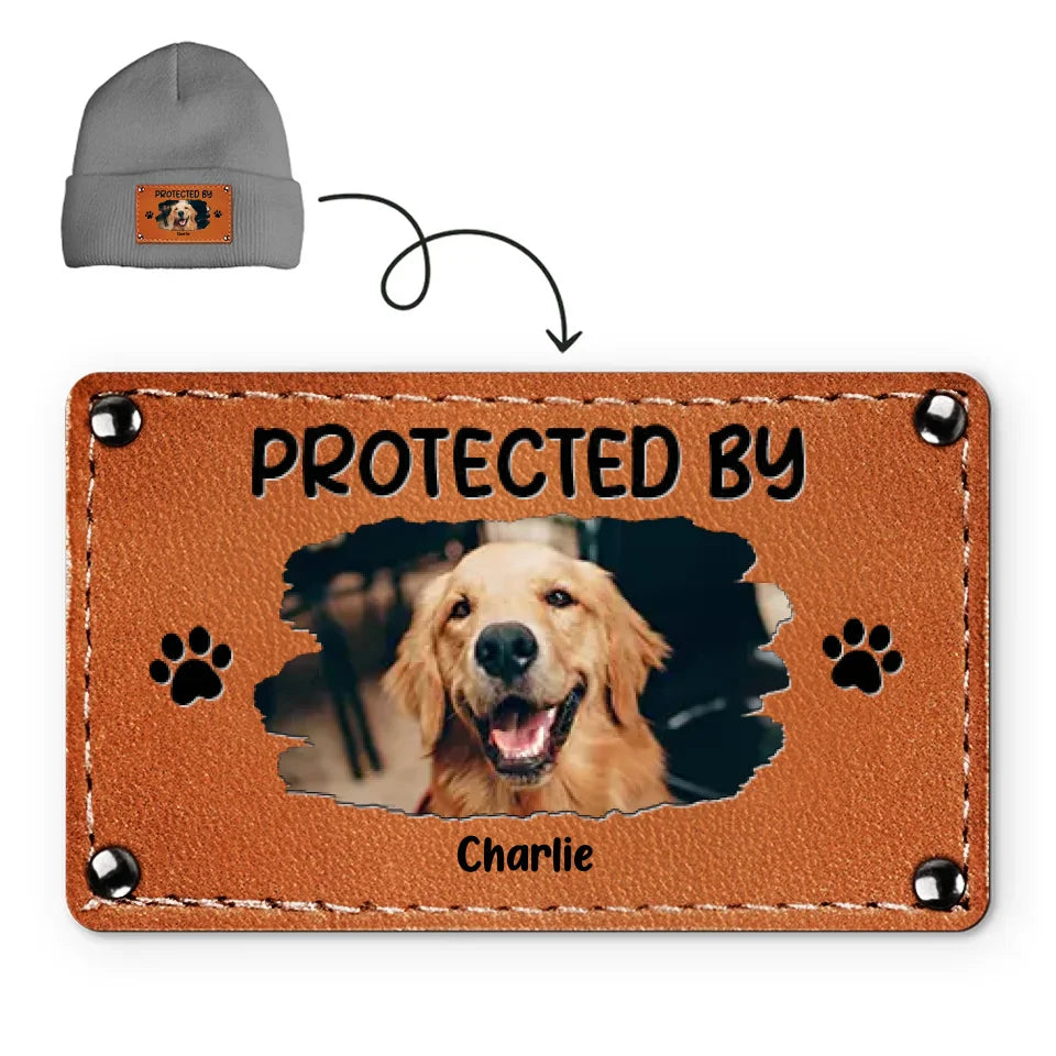 Custom Photo Enjoy Small Things, Cherish Moments - Dog & Cat Personalized Custom Baby Beanie Hat - Gift For Pet Owners, Pet Lovers