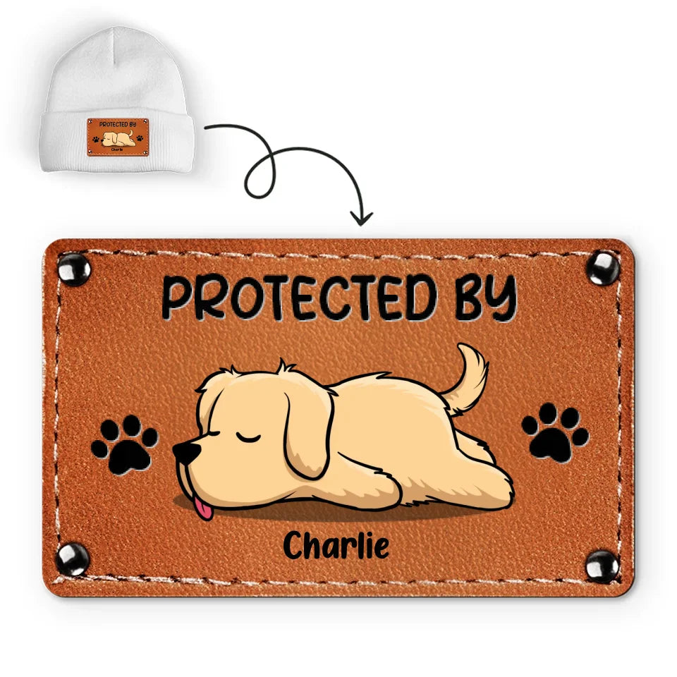 A Dog Wags Its Tail With Its Heart - Dog & Cat Personalized Custom Baby Beanie Hat - Gift For Pet Owners, Pet Lovers