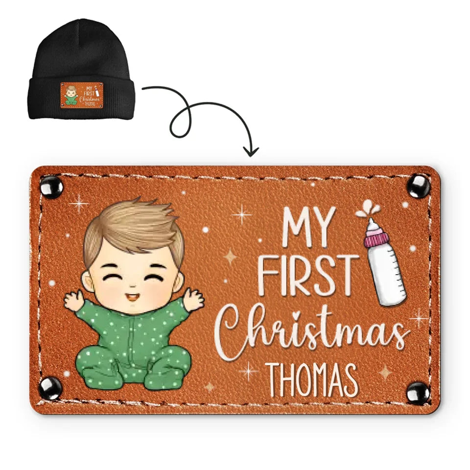 Sorry Santa I Drank The Milk - Family Personalized Custom Baby Beanie Hat - Christmas Gift For Baby Kids, Newborn Baby, First Christmas