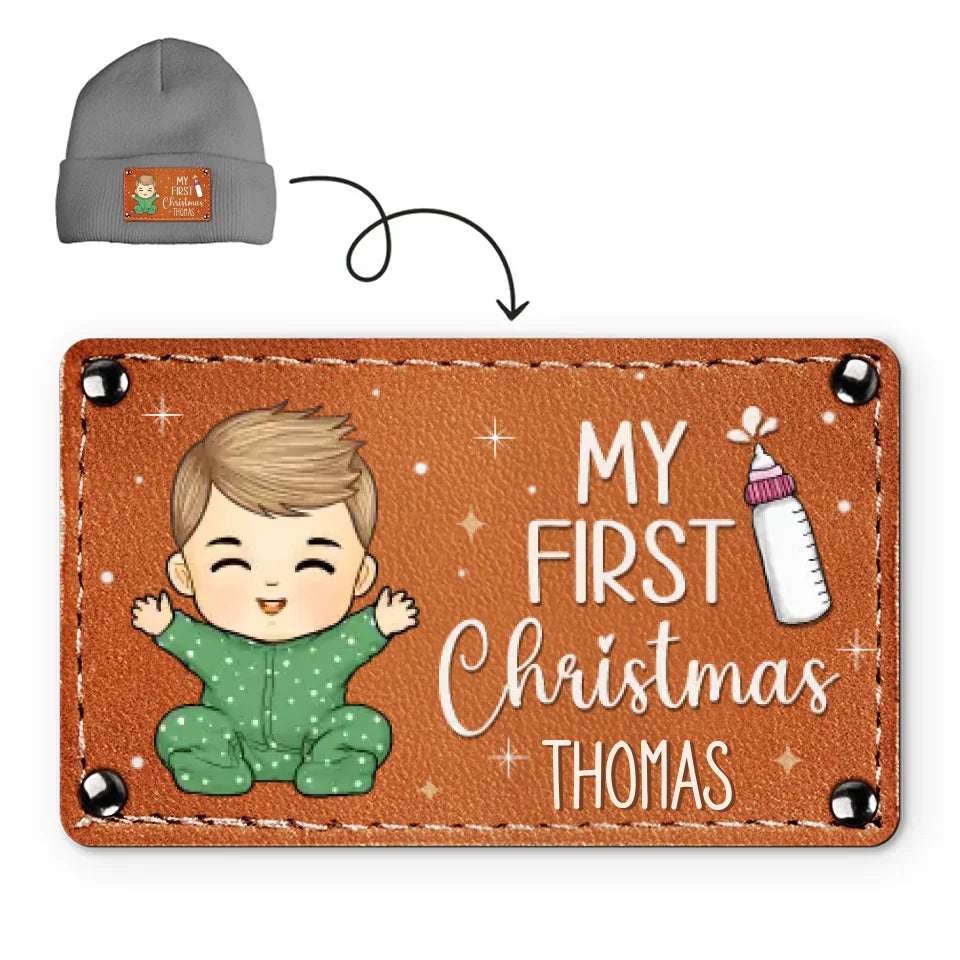 Sorry Santa I Drank The Milk - Family Personalized Custom Baby Beanie Hat - Christmas Gift For Baby Kids, Newborn Baby, First Christmas
