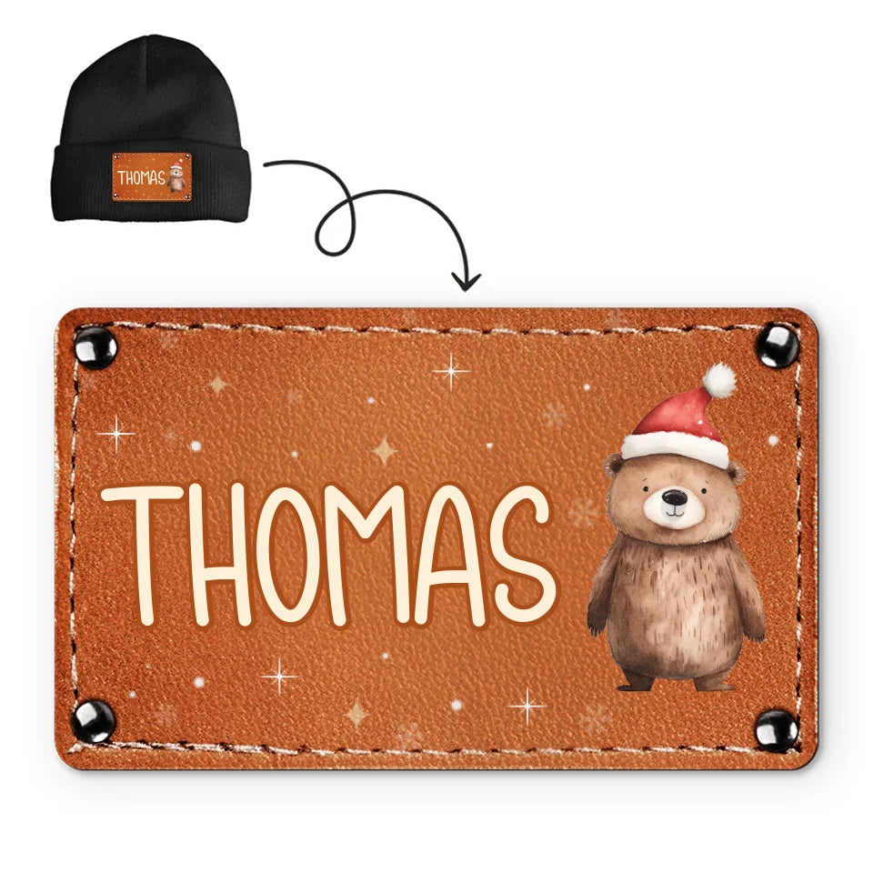 Our Pride And Christmas Joy - Family Personalized Custom Baby Beanie Hat - Christmas Gift For Baby Kids, Newborn Baby