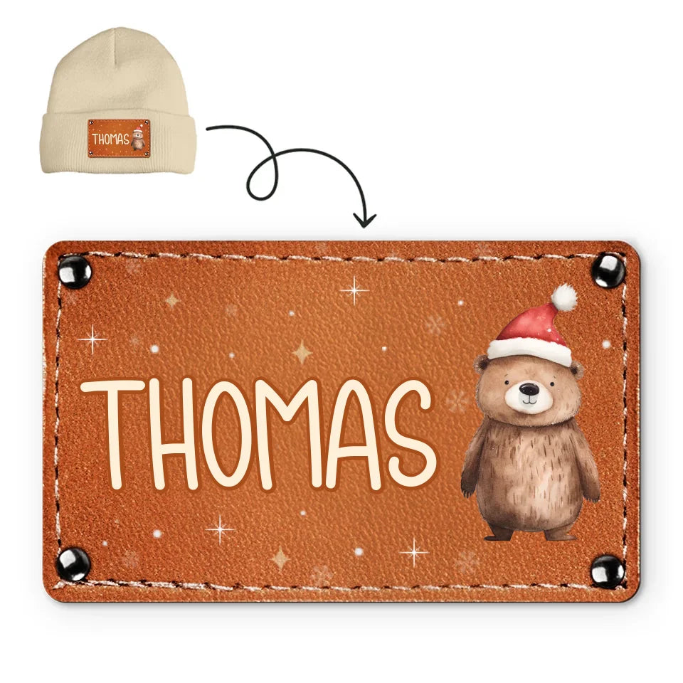 Our Pride And Christmas Joy - Family Personalized Custom Baby Beanie Hat - Christmas Gift For Baby Kids, Newborn Baby