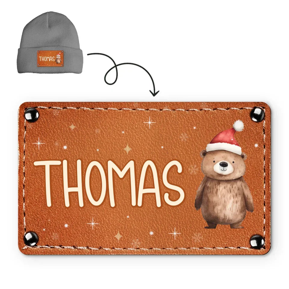 Our Pride And Christmas Joy - Family Personalized Custom Baby Beanie Hat - Christmas Gift For Baby Kids, Newborn Baby