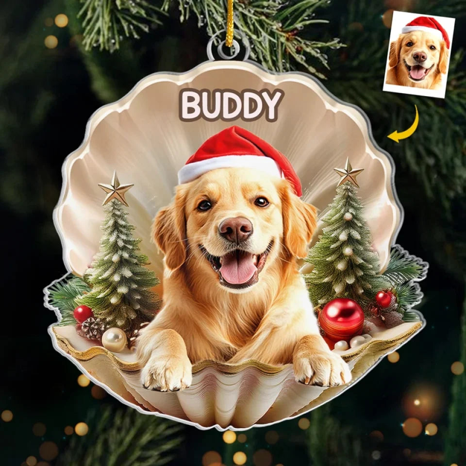 Custom Photo The Best Ornaments Are The Ones With Tails - Dog & Cat Personalized Custom Ornament - Acrylic Custom Shaped - Christmas Gift For Pet Owners, Pet Lovers