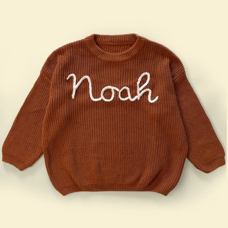 You Are My Sunshine - Family Personalized Custom Baby Embroidered Sweatshirt - Gift For Baby Kids, Newborn Baby