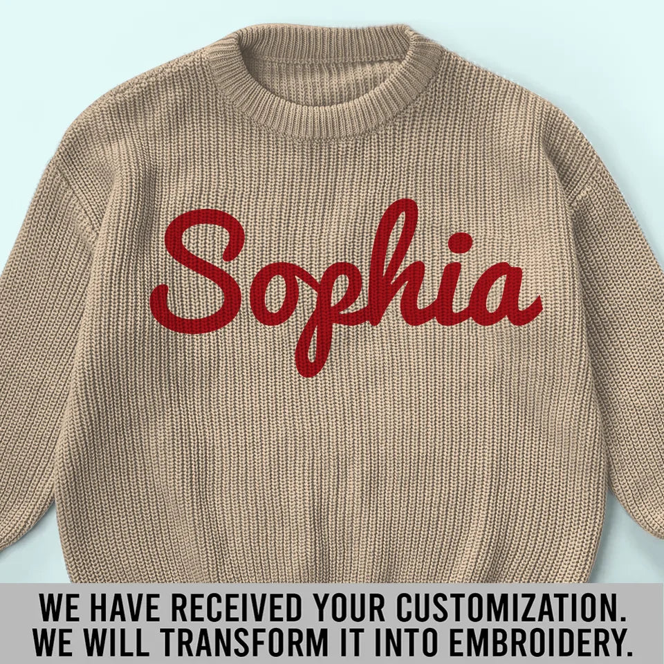 You Are My Sunshine - Family Personalized Custom Baby Embroidered Sweatshirt - Gift For Baby Kids, Newborn Baby
