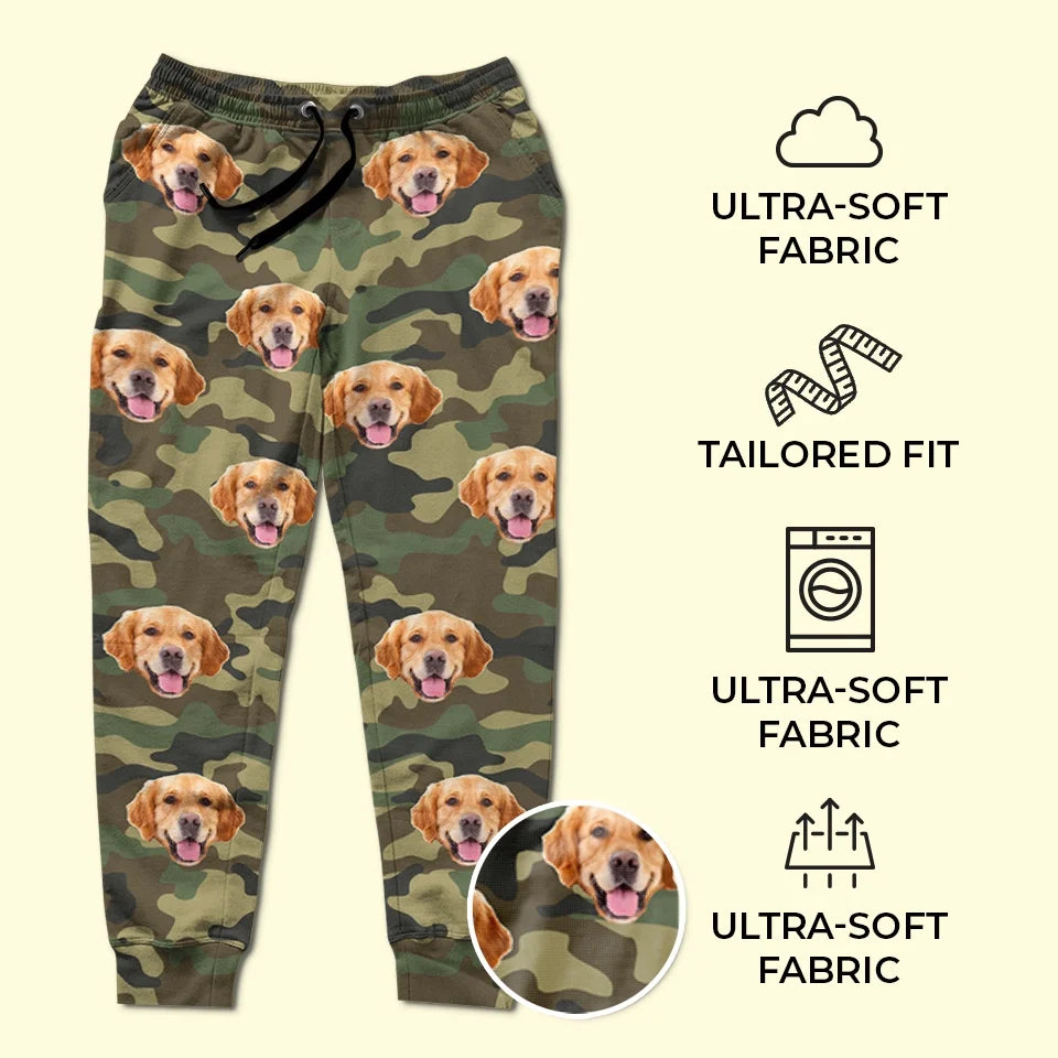 Custom Photo Jingle All The Way With My Furry Friend - Dog & Cat Personalized Custom Unisex Sweatpants - Christmas Gift For Pet Owners, Pet Lovers