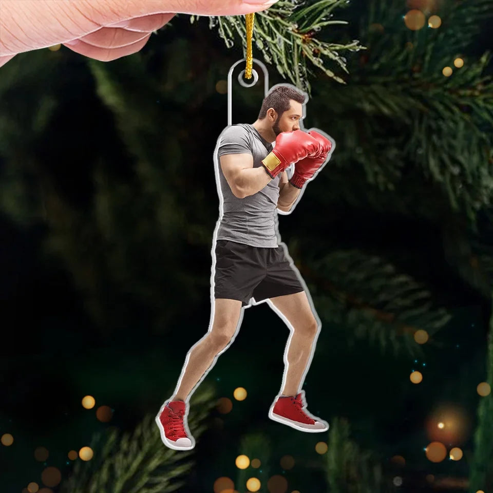 Custom Photo Passion For Sports Is What Unites Us - Personalized Custom Ornament - Acrylic Custom Shaped - Christmas Gift For Sport Lovers, Sport Players