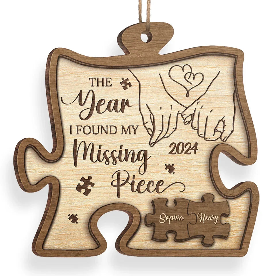 All I Need Under The Tree Is You - Couple Personalized Custom Ornament - Wood Custom Shaped - Christmas Gift For Husband Wife, Anniversary