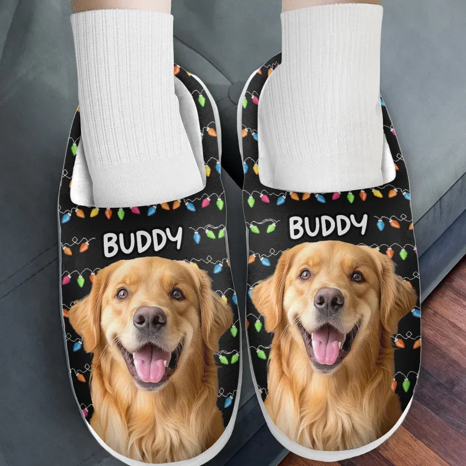Custom Photo Nothing Says Comfort Like A Cozy Pair Of Slippers For Pet Lovers - Dog & Cat Personalized Custom Fluffy Slippers - Christmas Gift For Pet Owners, Pet Lovers