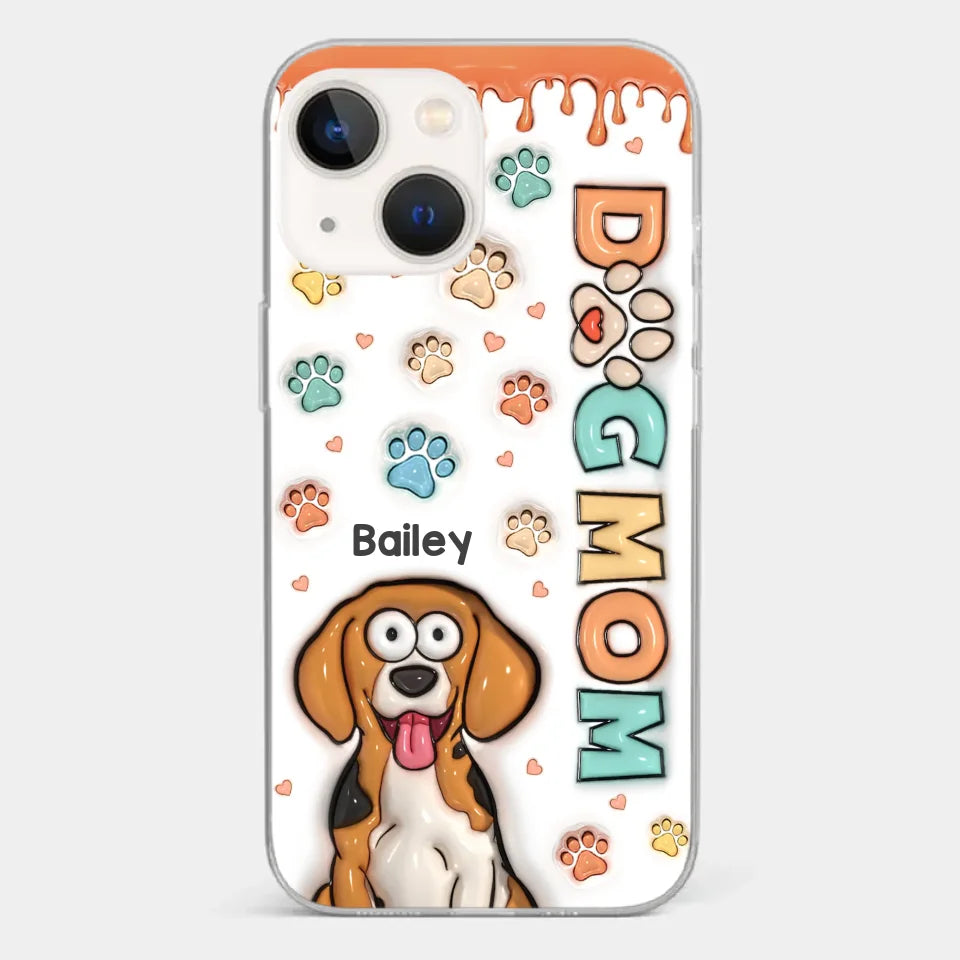 A Pet Is A Friend You Can Count On - Dog & Cat Personalized Custom 3D Inflated Effect Printed Clear Phone Case - Gift For Pet Owners, Pet Lovers