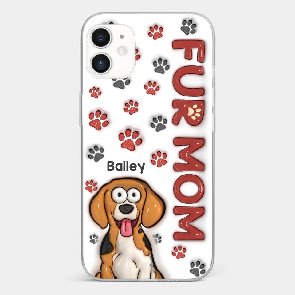Pets Know How To Cheer You Up - Dog & Cat Personalized Custom 3D Inflated Effect Printed Clear Phone Case - Gift For Pet Owners, Pet Lovers