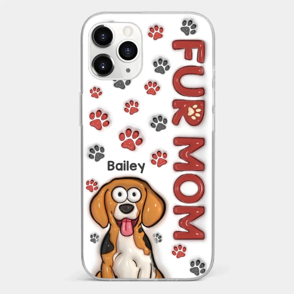 Pets Know How To Cheer You Up - Dog & Cat Personalized Custom 3D Inflated Effect Printed Clear Phone Case - Gift For Pet Owners, Pet Lovers