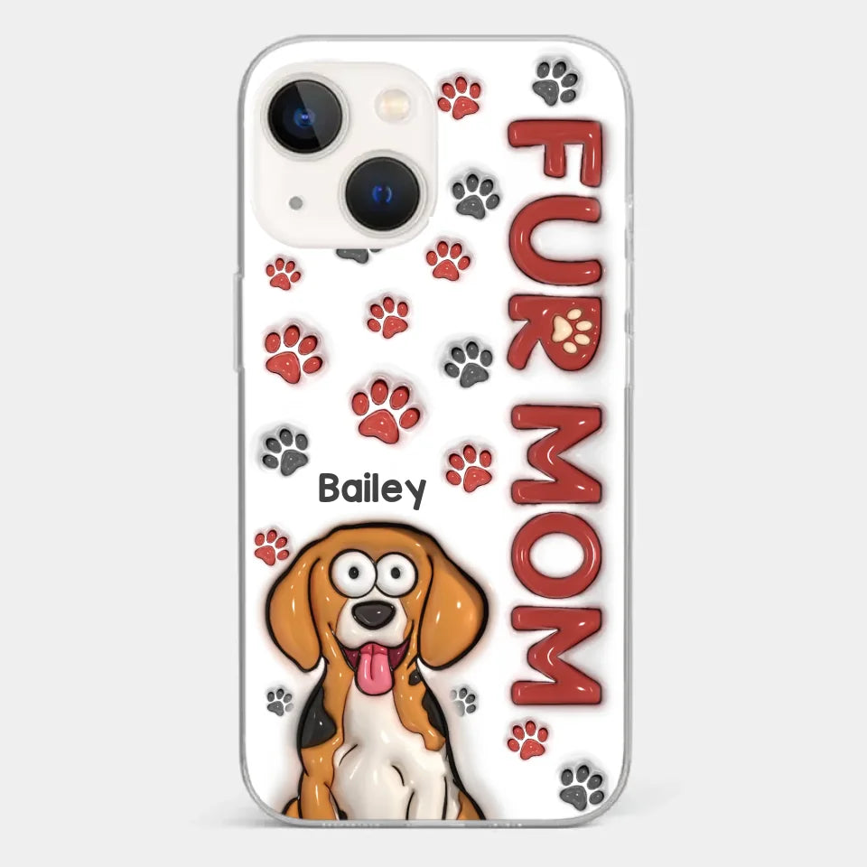 Pets Know How To Cheer You Up - Dog & Cat Personalized Custom 3D Inflated Effect Printed Clear Phone Case - Gift For Pet Owners, Pet Lovers