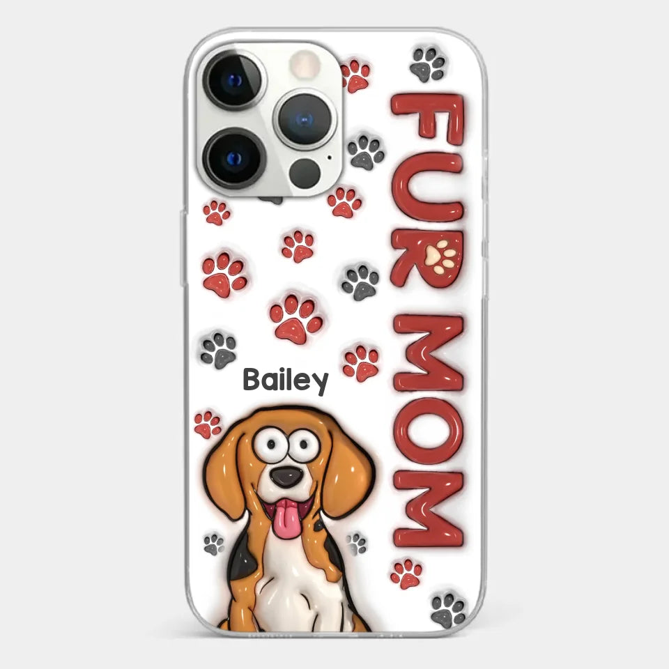 Pets Know How To Cheer You Up - Dog & Cat Personalized Custom 3D Inflated Effect Printed Clear Phone Case - Gift For Pet Owners, Pet Lovers