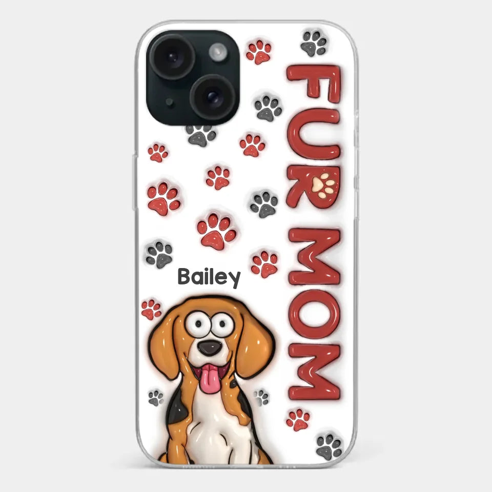 Pets Know How To Cheer You Up - Dog & Cat Personalized Custom 3D Inflated Effect Printed Clear Phone Case - Gift For Pet Owners, Pet Lovers