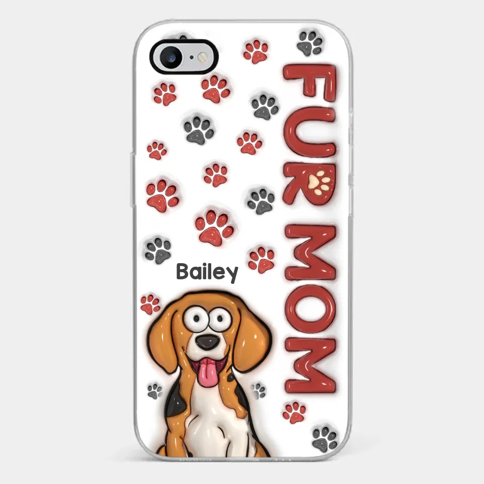 Pets Know How To Cheer You Up - Dog & Cat Personalized Custom 3D Inflated Effect Printed Clear Phone Case - Gift For Pet Owners, Pet Lovers