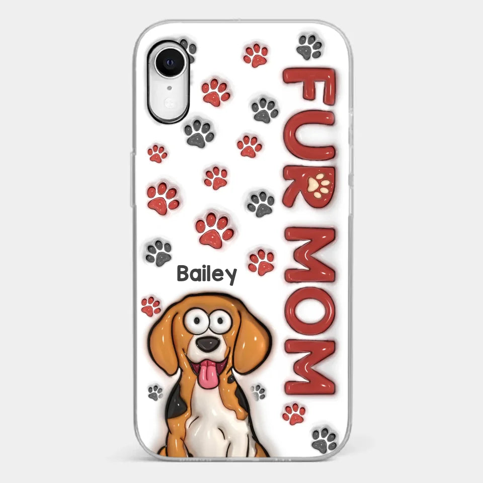 Pets Know How To Cheer You Up - Dog & Cat Personalized Custom 3D Inflated Effect Printed Clear Phone Case - Gift For Pet Owners, Pet Lovers