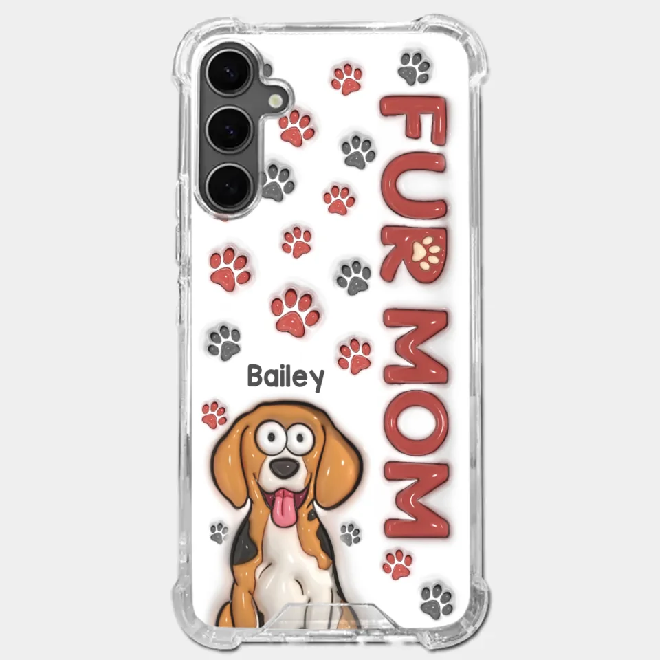 Pets Know How To Cheer You Up - Dog & Cat Personalized Custom 3D Inflated Effect Printed Clear Phone Case - Gift For Pet Owners, Pet Lovers