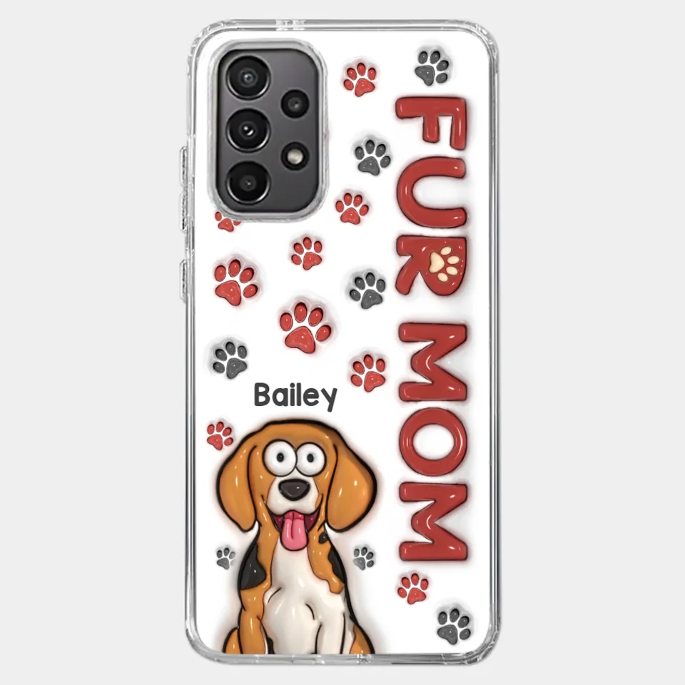 Pets Know How To Cheer You Up - Dog & Cat Personalized Custom 3D Inflated Effect Printed Clear Phone Case - Gift For Pet Owners, Pet Lovers